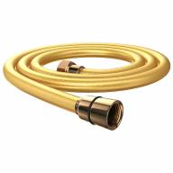 Шланг для душа армированный ПВХ 150см Gold SH012-Gold - Шланг для душа армированный ПВХ 150см Gold SH012-Gold