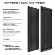 Алюминиевый секционный радиатор отопления A4.2500 - Алюминиевый секционный радиатор отопления A4.2500