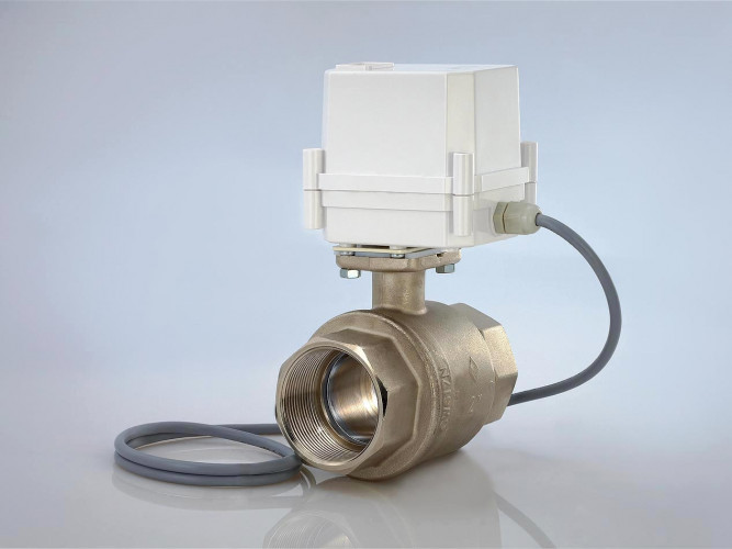 Шаровой кран G-lock с обратной связью 220В