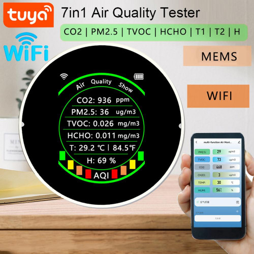 WiFi Детектор качества воздуха PM2,5 Tuya