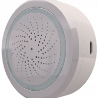 Умный термометр с гигрометром и сиреной/Wi-Fi 2.4 ГГц/micro-USB 5В 1А/105 дБ - Умный термометр с гигрометром и сиреной/Wi-Fi 2.4 ГГц/micro-USB 5В 1А/105 дБ