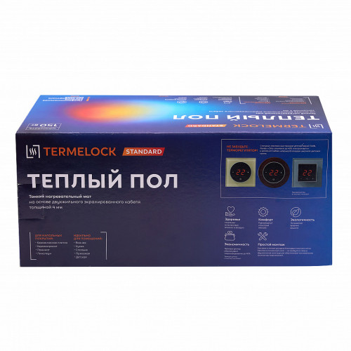Комплект электрического теплого пола (Двухжильный мат) Модель TL-150-1,0 Termelock